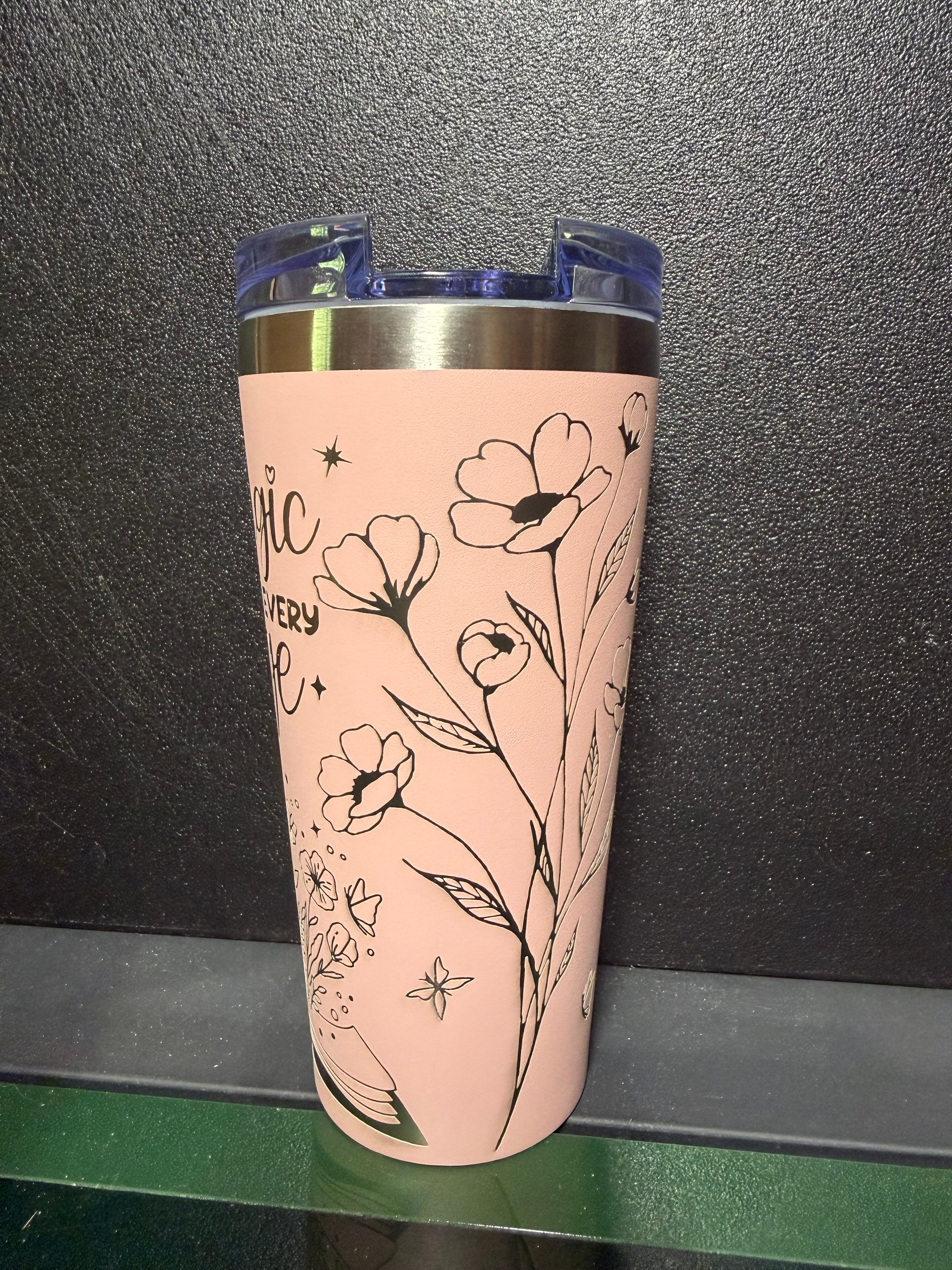 Magic On Every Page 20 oz Stainless Steel Tumbler