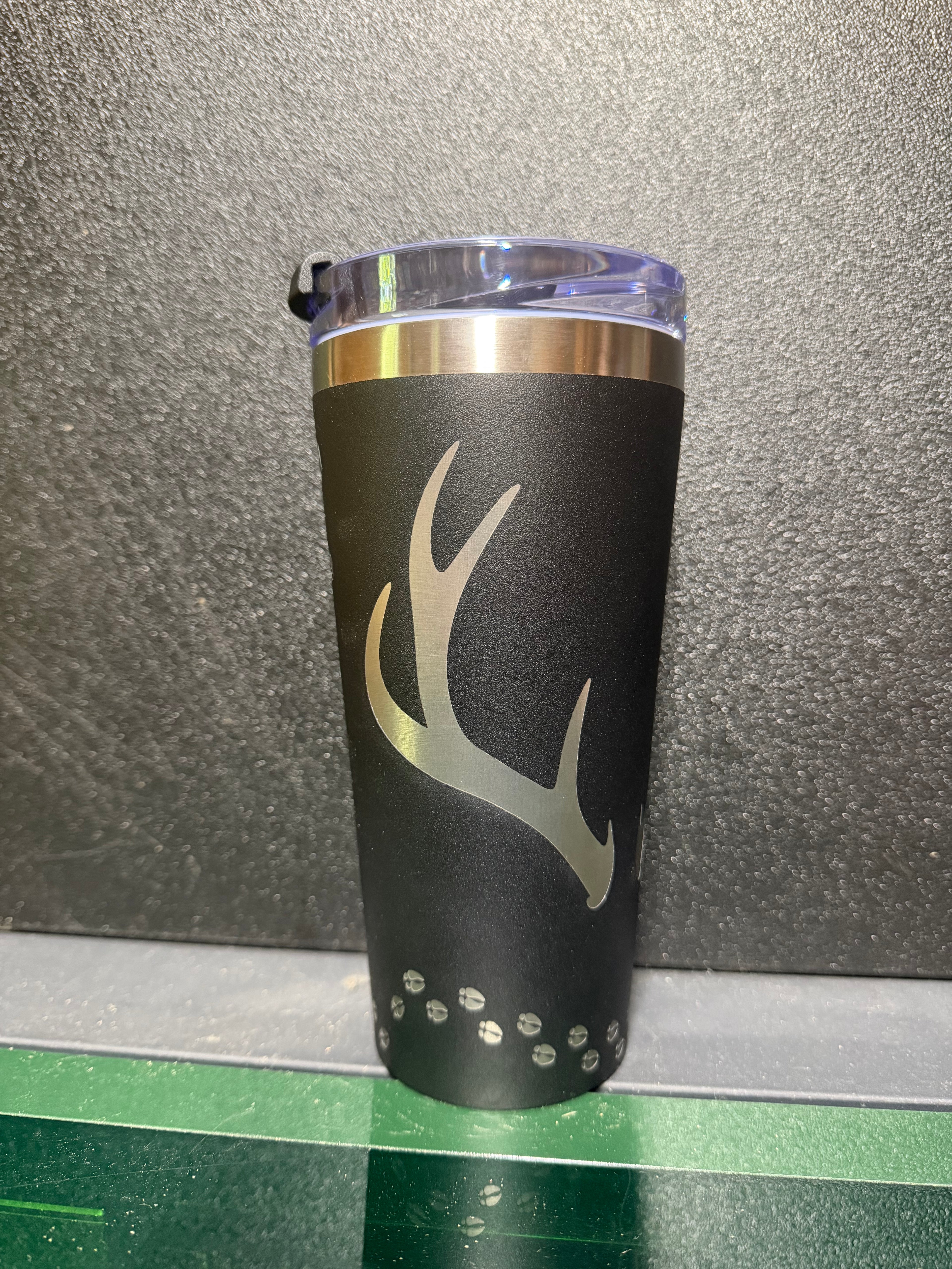 The Deer Hunter 20oz Stainless Steel Tumbler