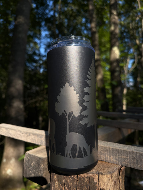Buck with Does