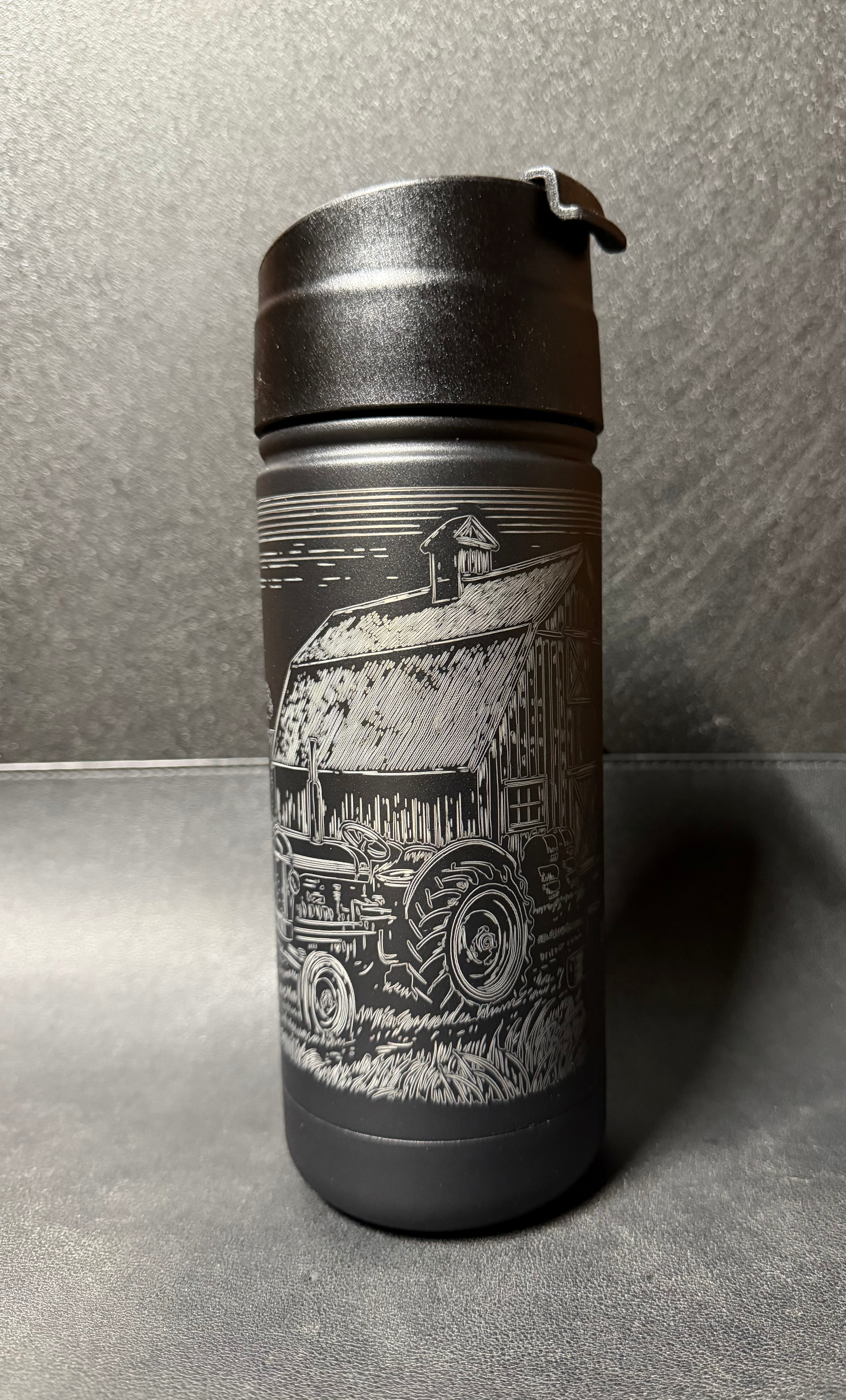 Rustic Farm 18oz Stainless Steel Tumbler