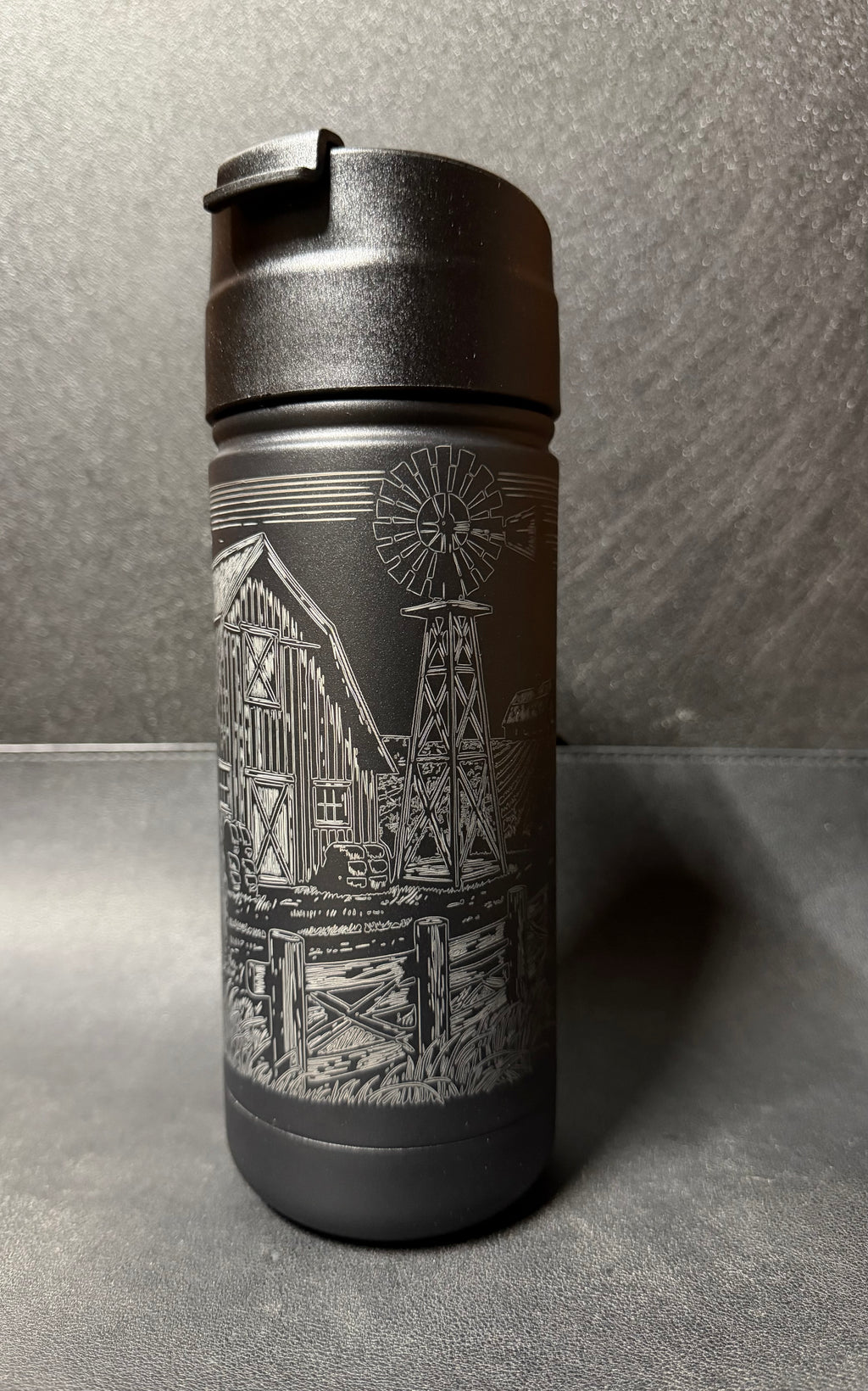 Rustic Farm 18oz Stainless Steel Tumbler