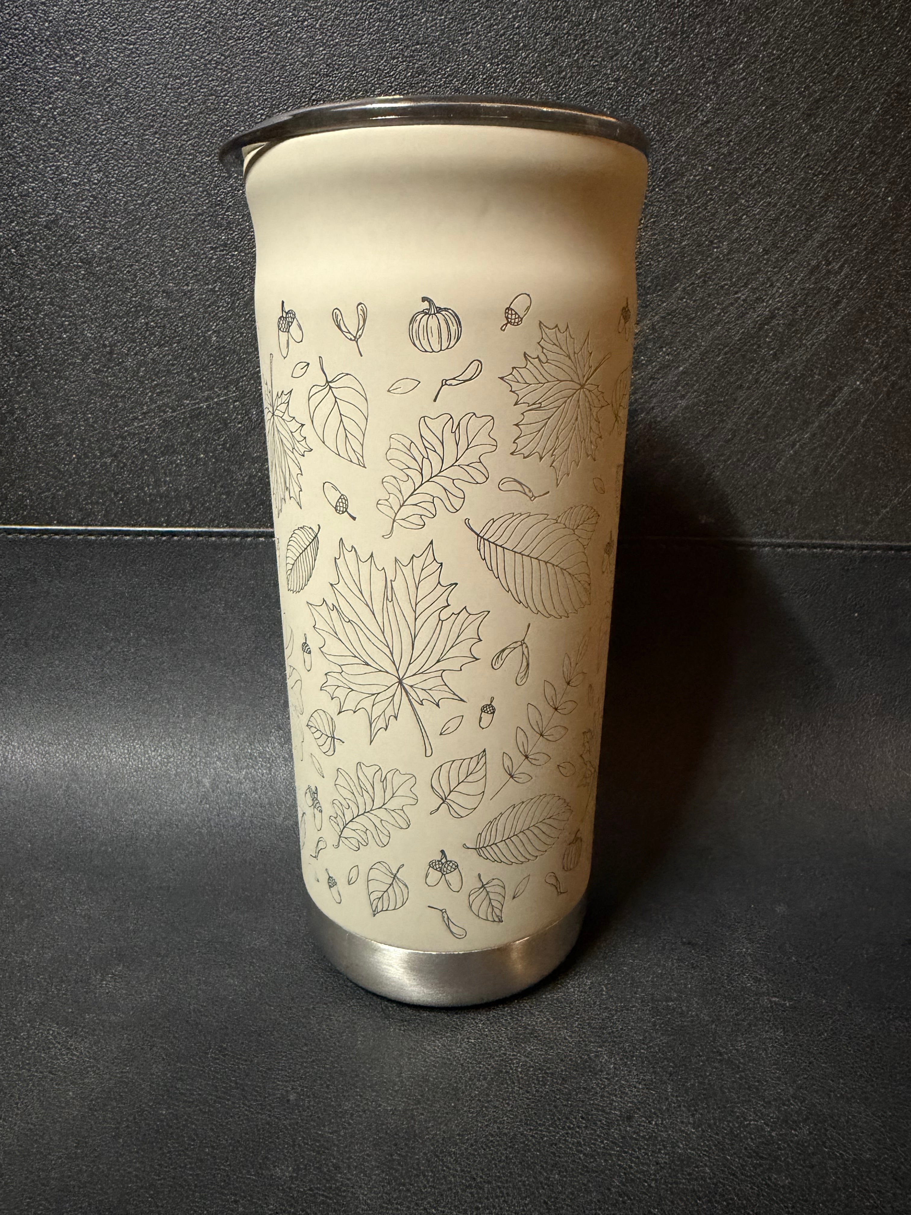 Falling into Fall 20oz Stainless Steel Tumbler