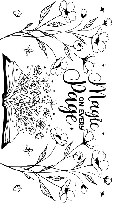 Magic On Every Page 20 oz Stainless Steel Tumbler